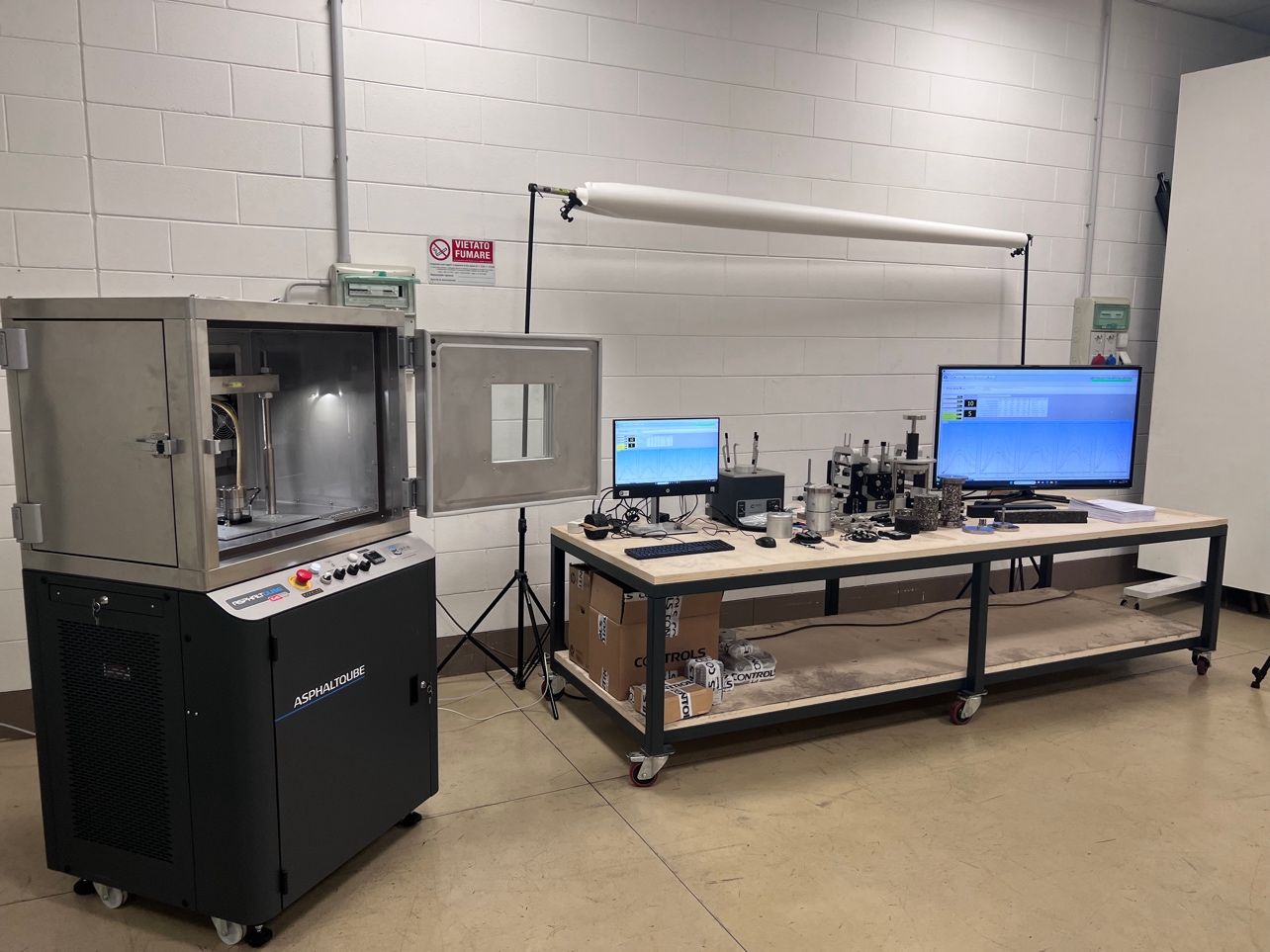 电动多功效沥青混淆料动态试验机（标准型） - 尊龙集团仪器装